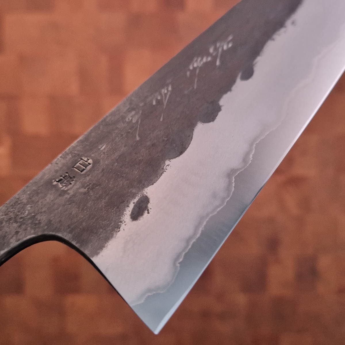 21cm Kokkekniv (gyoto), Kurochi, Shirogami - TANAKA bilde 5