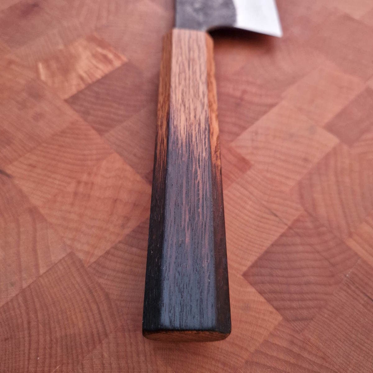 16,5cm Grønnsakskniv (nakiri), Kurochi, Shirogami - TANAKA bilde 5