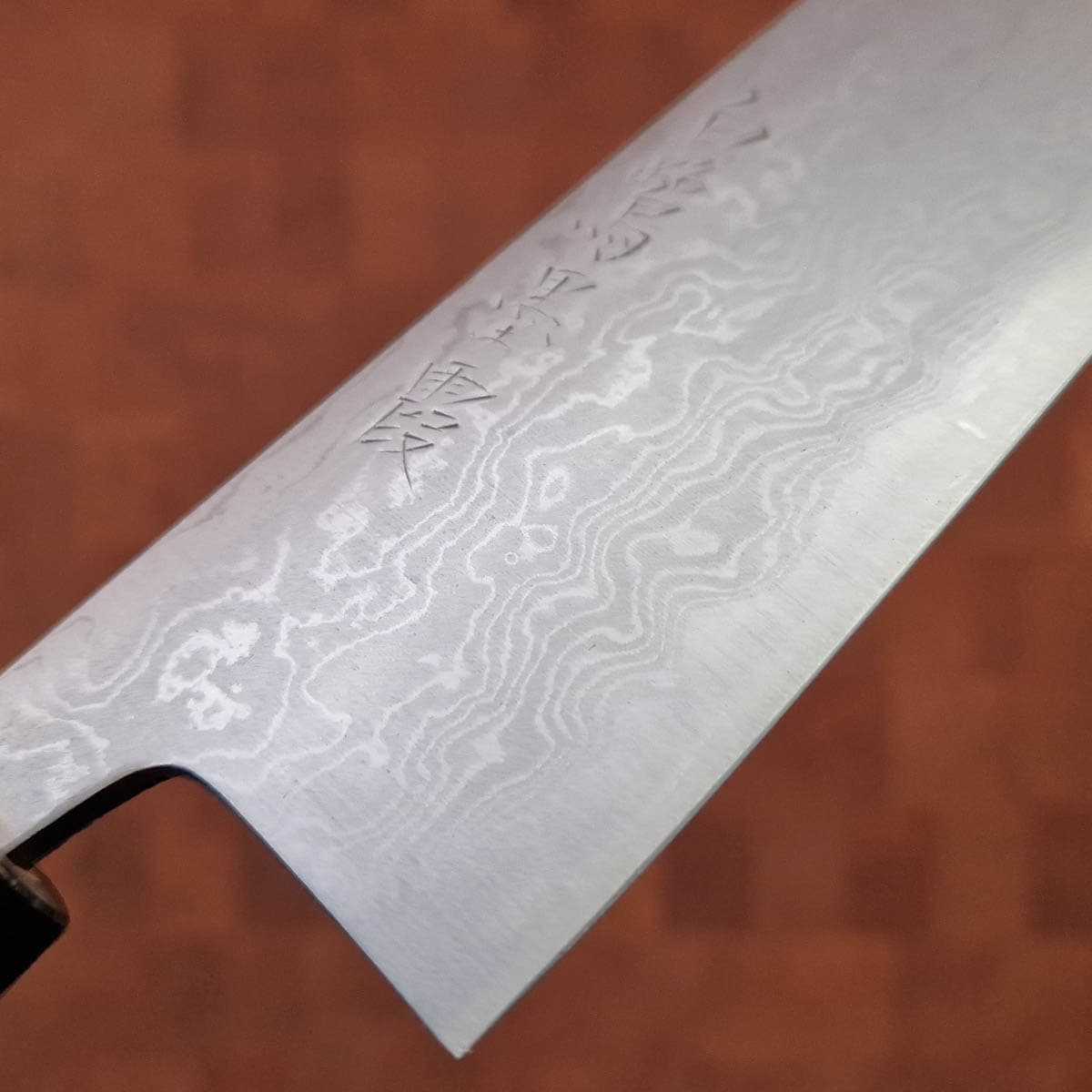 16.5cm Grønnsakskniv (santoku), damask bilde 2