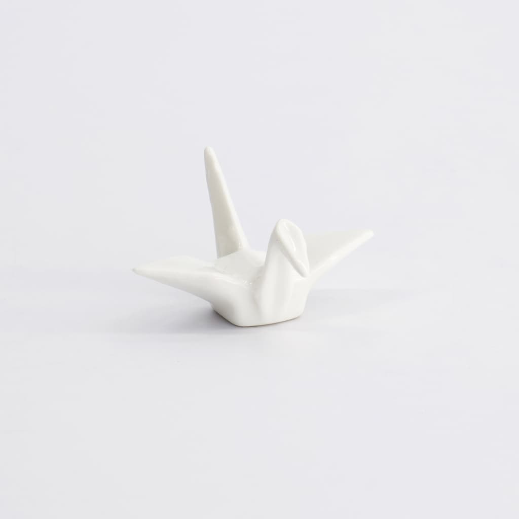 Holder til spisepinne, Crane, hvit - Tokyo design studio bilde 3