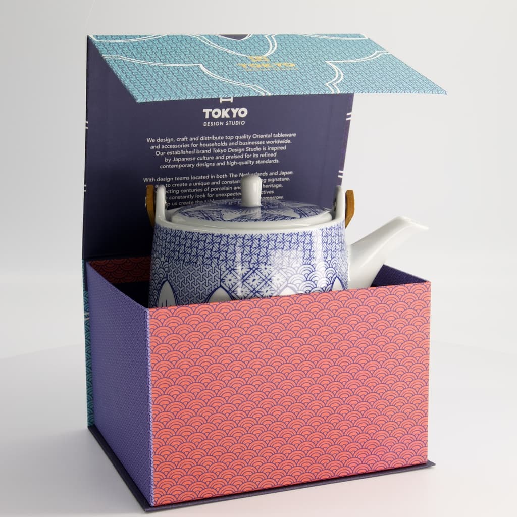Tepotte "Lily Flower" 1000ml - Tokyo design studio bilde 2