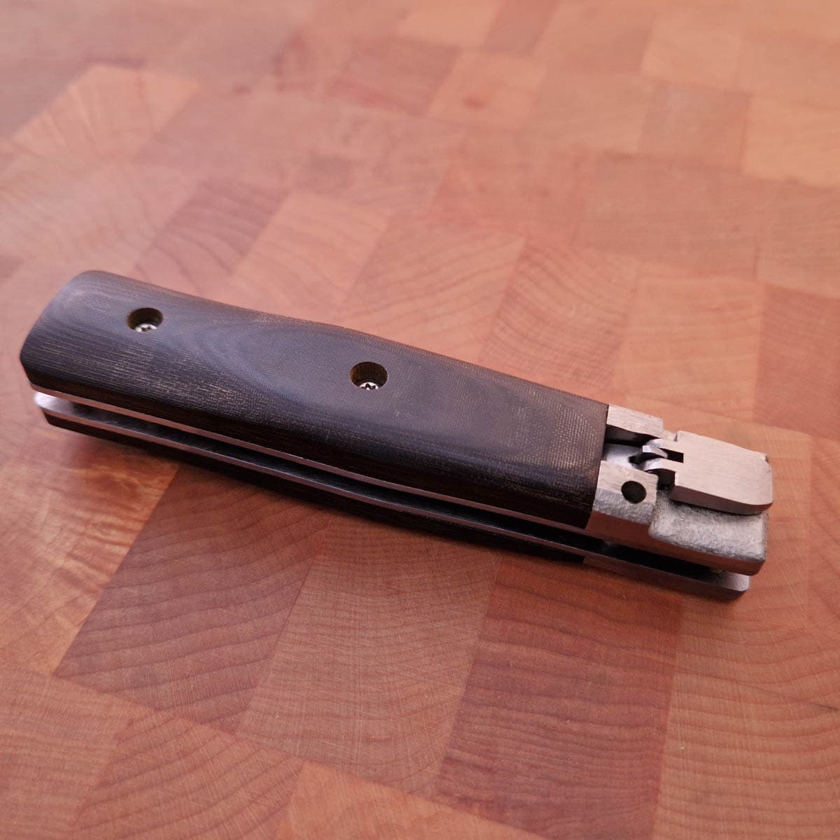 TAKEDA Foldekniv - Linen Micarta bilde 5