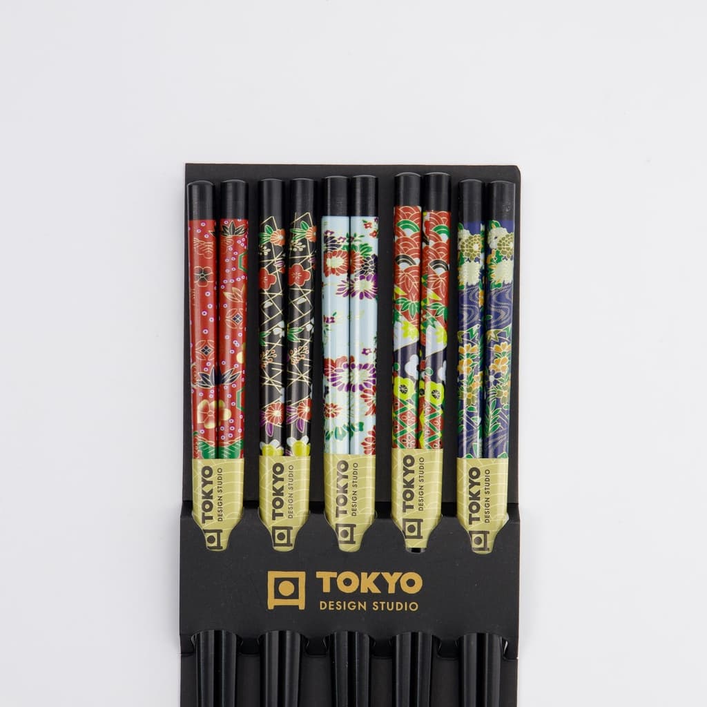 Spisepinner 5 par, "Cherry Blossom" - Tokyo design studio bilde 2