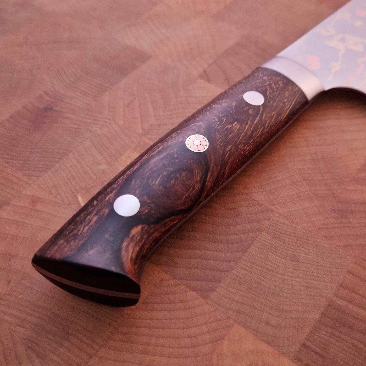 21cm Kokkekniv "Rainbow" damask, AOII - SAJI bilde 4