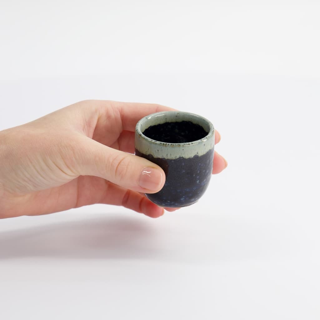 Sakekopp, 50ml, Hvit &amp; Blå - Tokyo design studio bilde 4