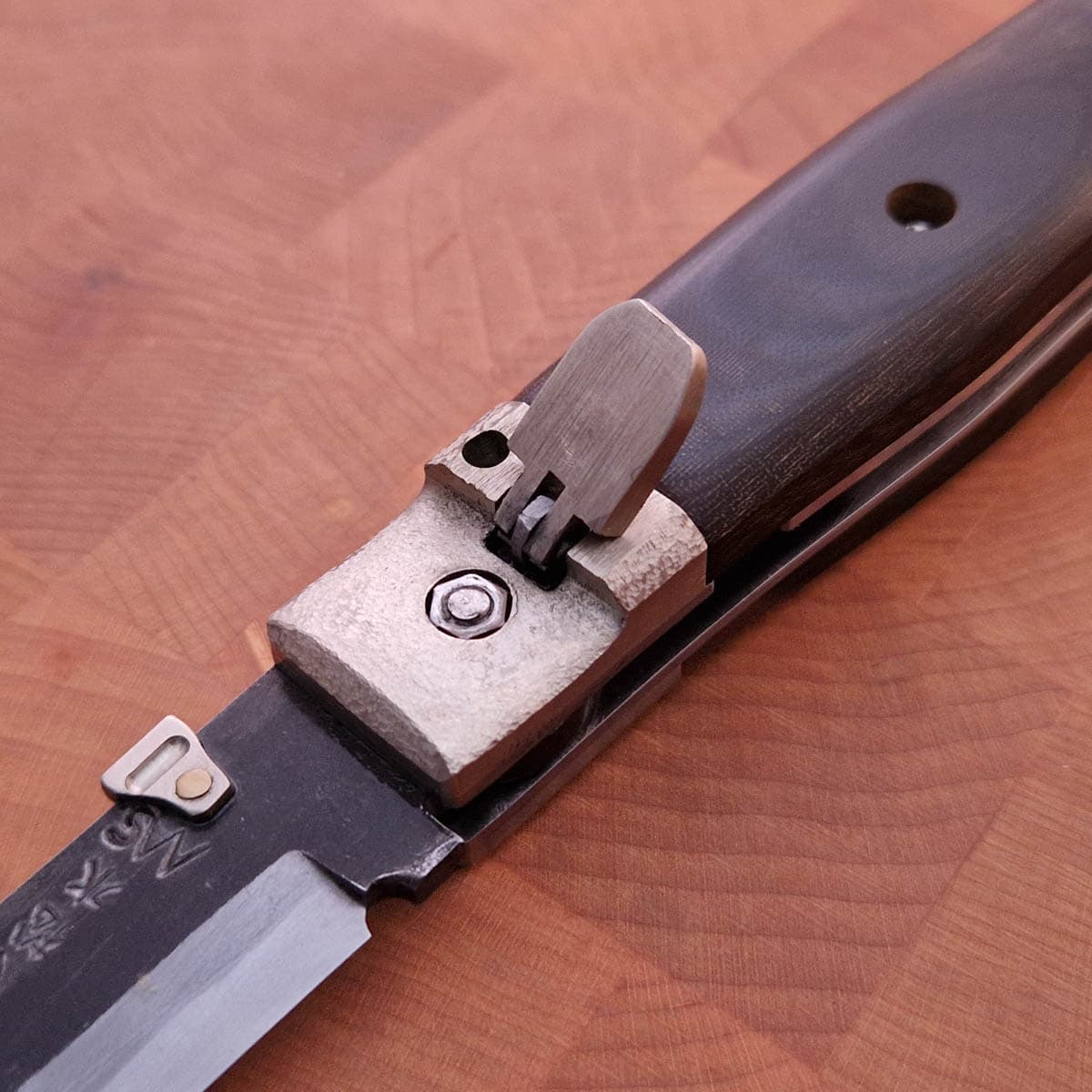 TAKEDA Foldekniv - Linen Micarta bilde 3