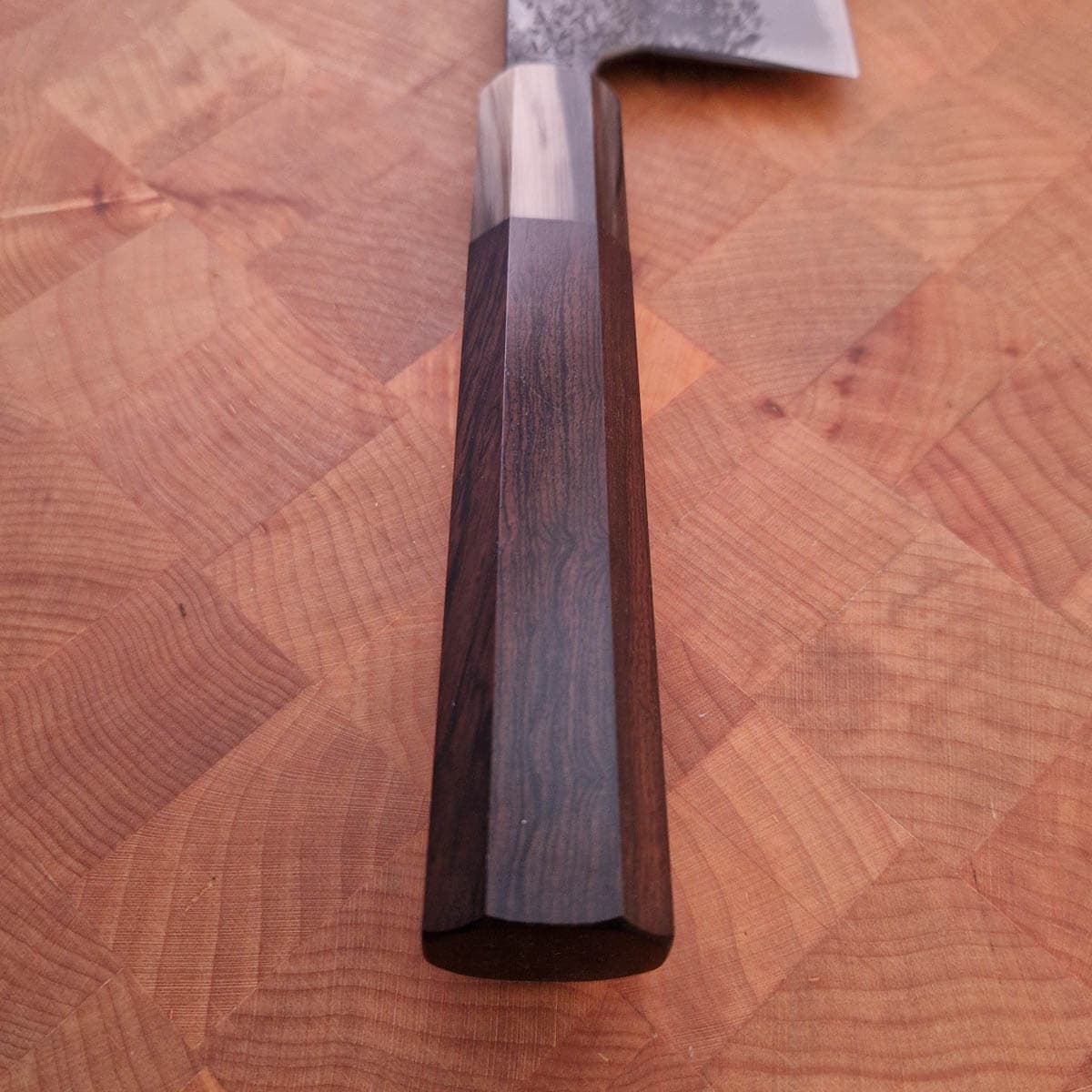 18cm Grønnsakskniv (Nakiri) Aogami II, Kurochi - MINOMO KAJIYA bilde 3