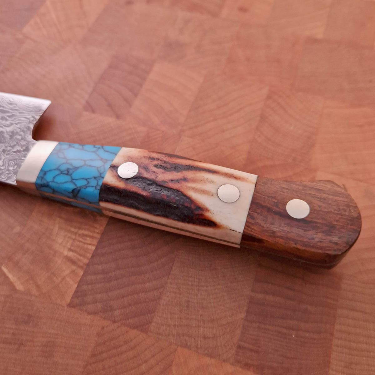 16.5cm Kokkekniv (Gyuoto) "Ironwood", SG2 - MR. ITOU (Yusui) bilde 3