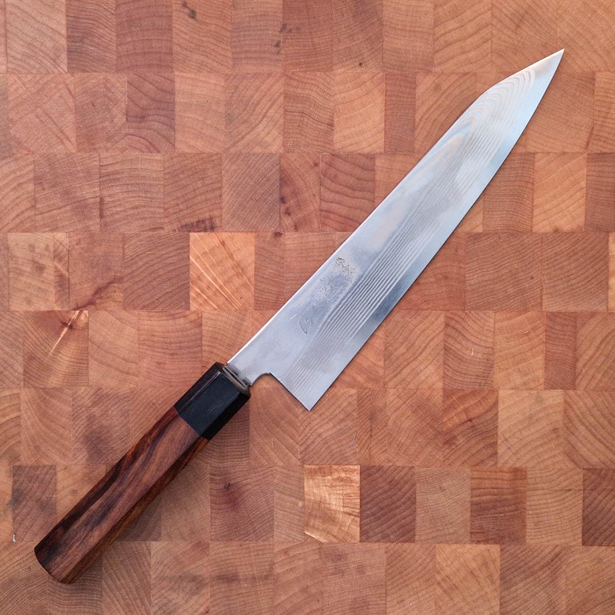 21cm Kiritsuke, Damask G3 - Hatsukokoro bilde 6