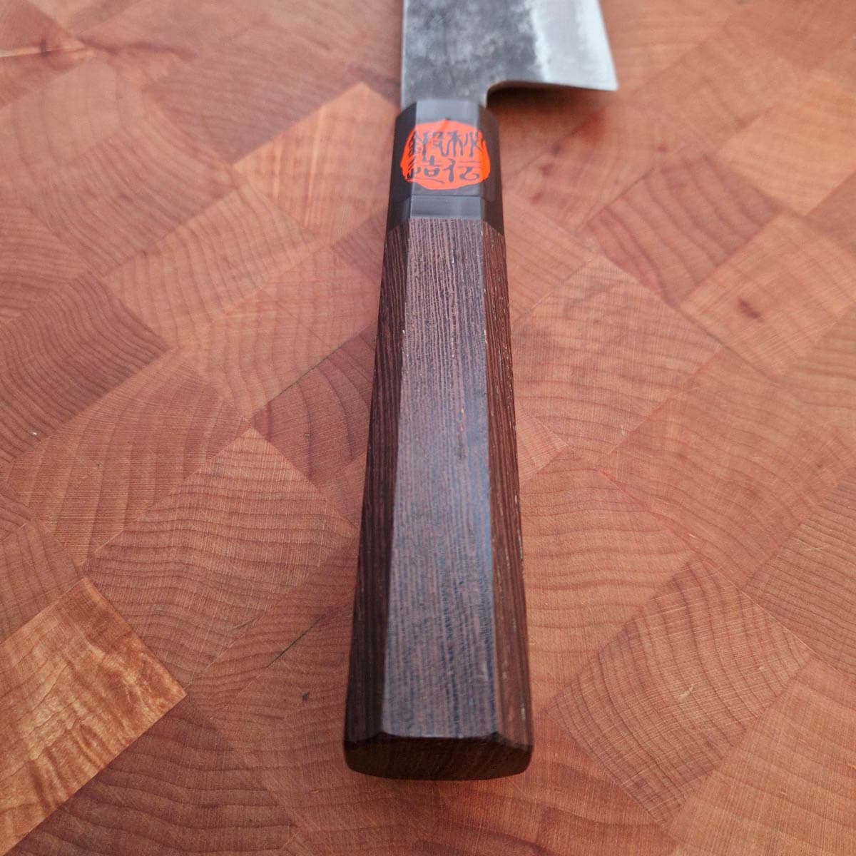 16cm Bunka, Damask, Aogami 2 - Tanaka Shigeki bilde 3