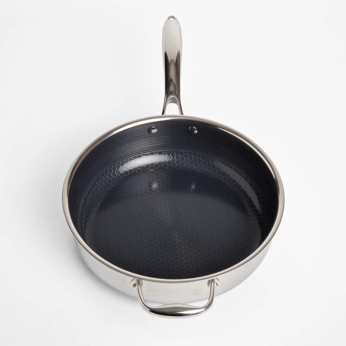 Sautépanne med lokk, 3 ltr ltr, hybrid - HEXCLAD bilde 5