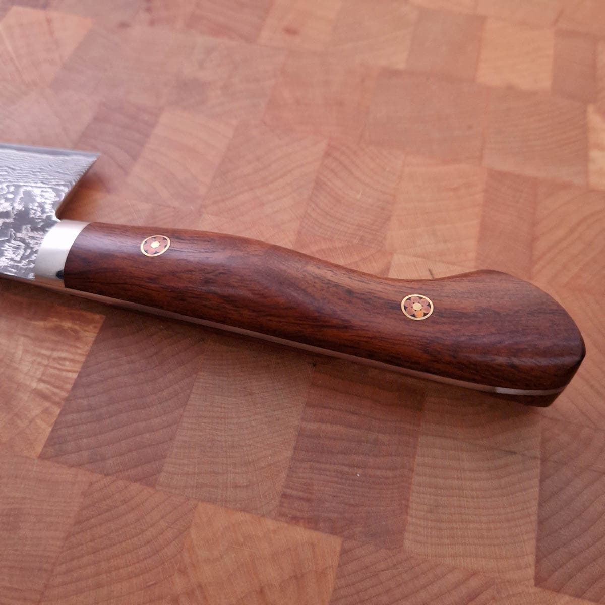 21cm Kokkekniv, Damask, SG2 - Tanaka Shigeki bilde 3