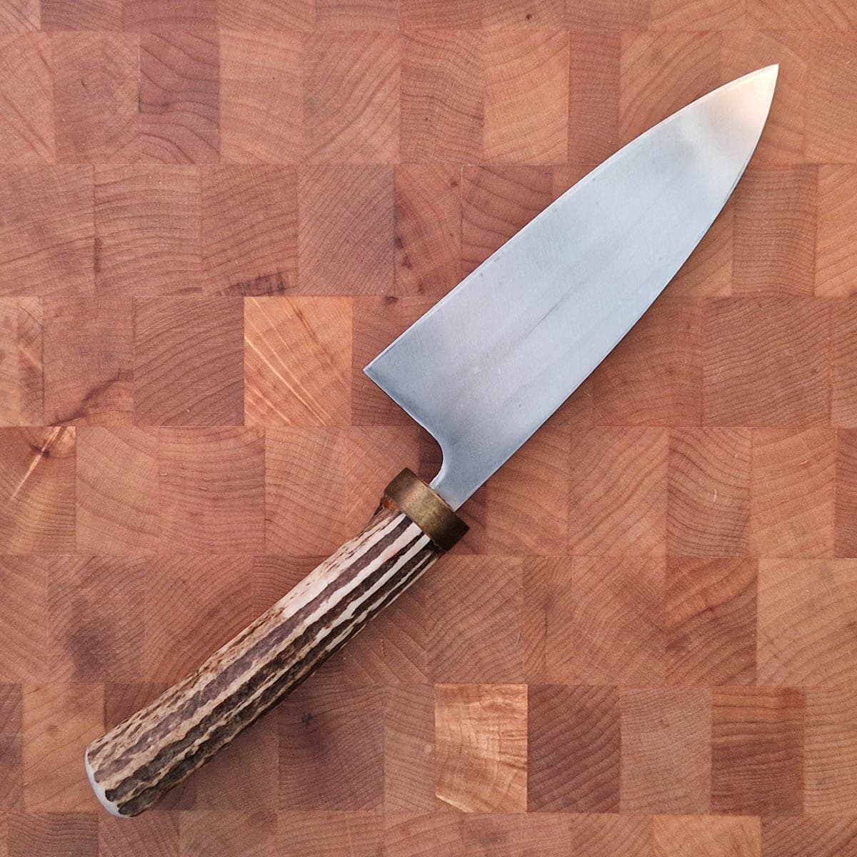 15cm Deba, "Stag handle", G3 - Saji bilde 3