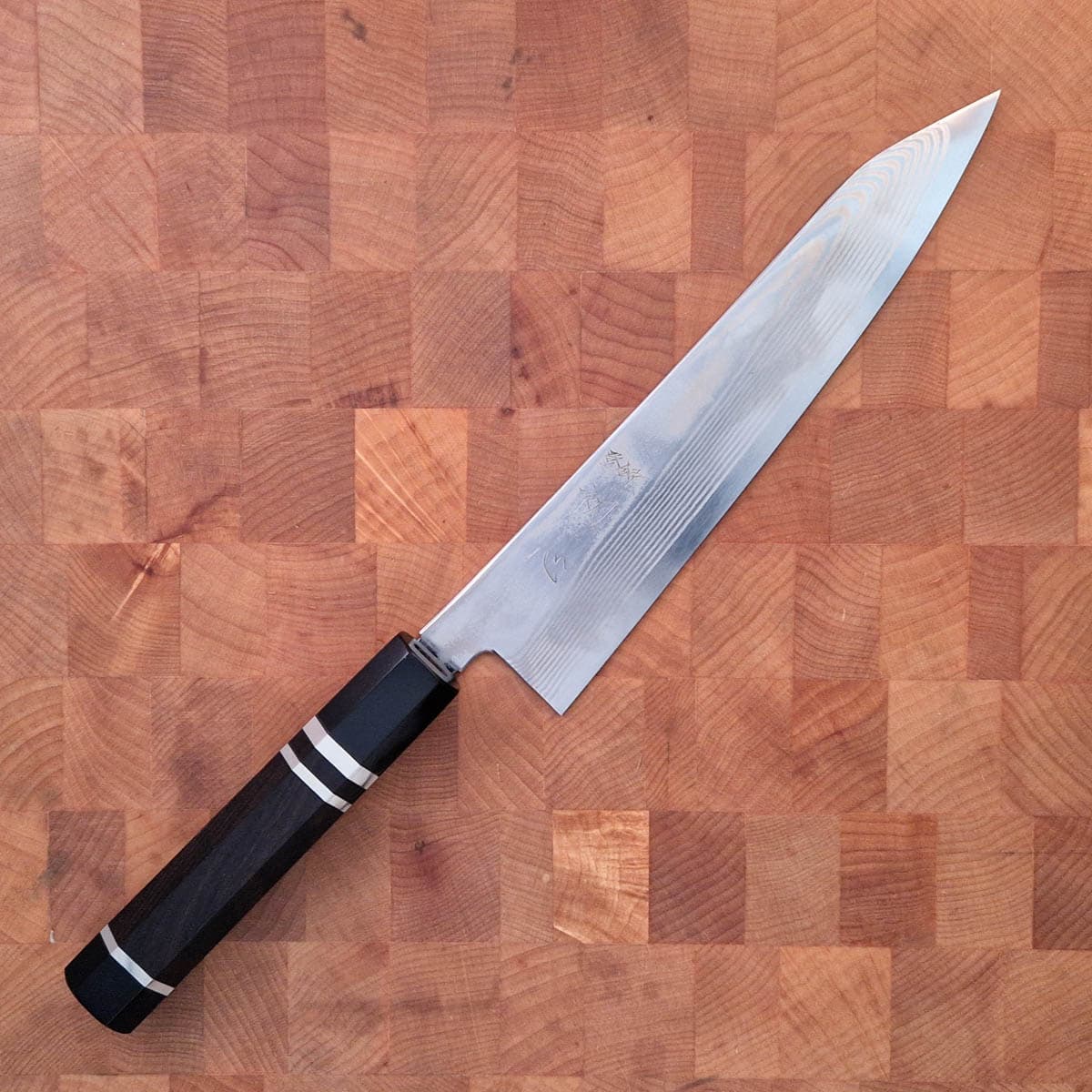 21cm Kiritsuke, Damask G3 - Hatsukokoro bilde 4