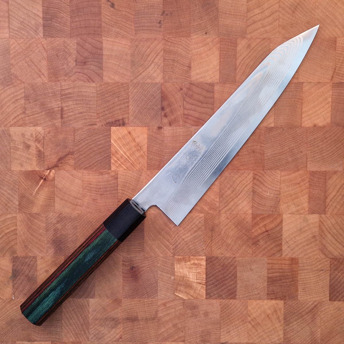 21cm Kiritsuke, Damask G3 - Hatsukokoro bilde 10