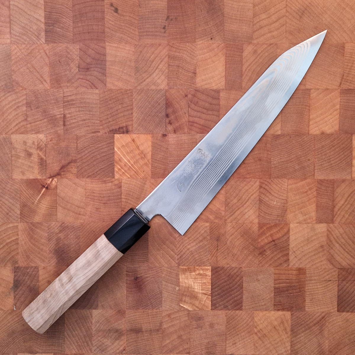 21cm Kiritsuke, Damask G3 - Hatsukokoro bilde 7