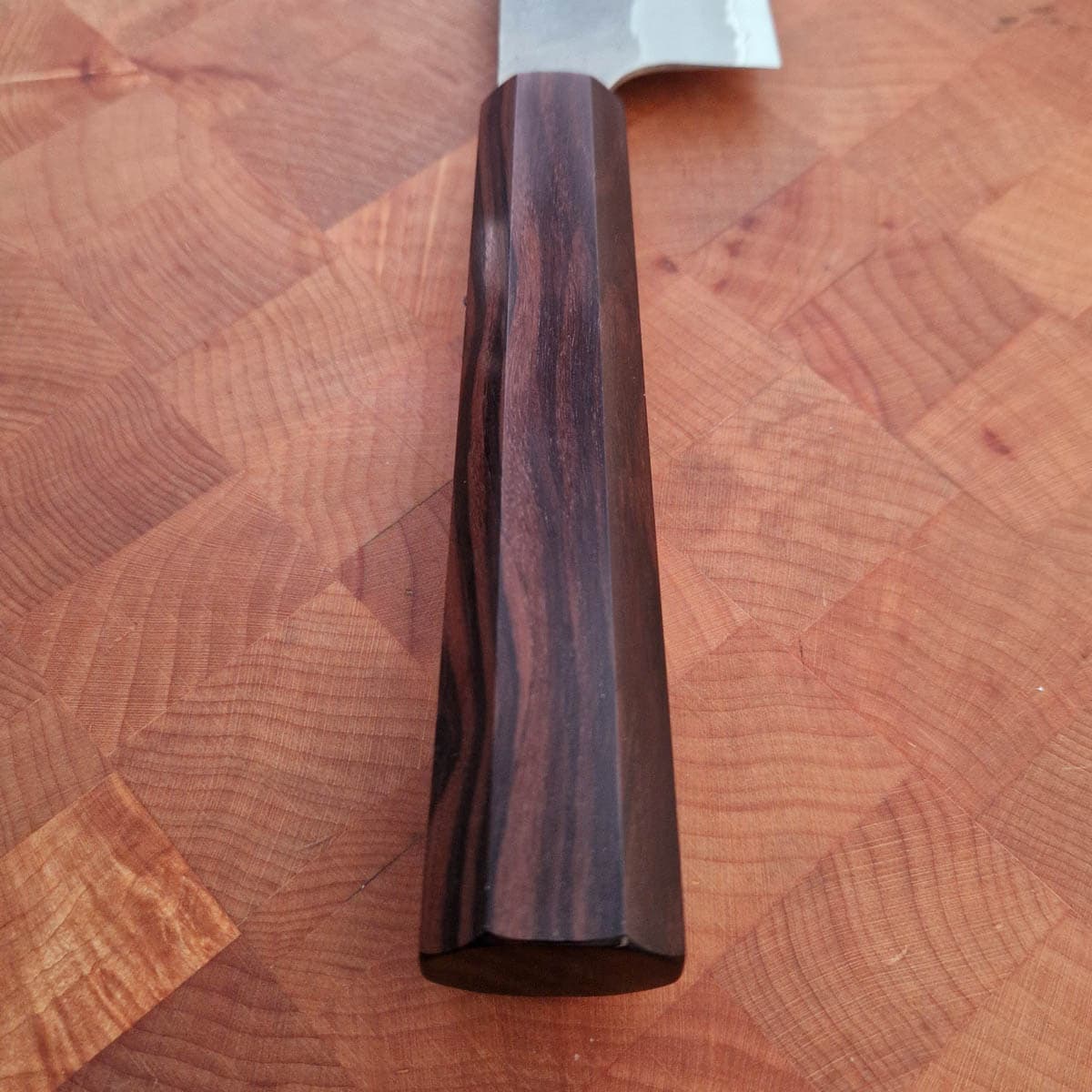 24cm Kokkekniv (Gyoto), Super Aogami Tsuchime - NIGARA HAMONO bilde 3
