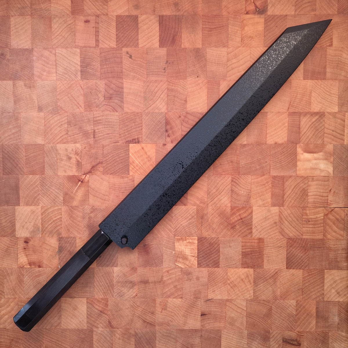 33cm Kiritsuke Yanagiba, Shirogami II - Sakai Takayuki bilde 5