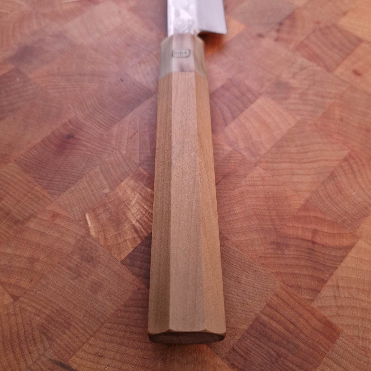 30cm Kiritsuke Yanagiba, Raindrop damask, silver 3 - Nagashi bilde 4