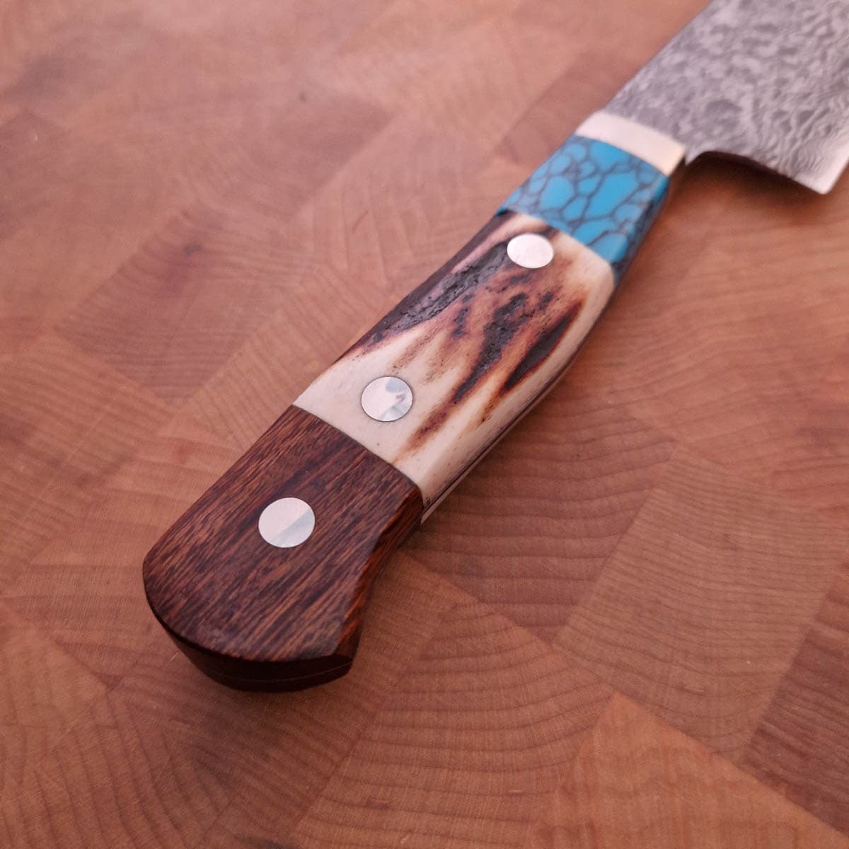 16.5cm Kokkekniv (Gyuoto) "Ironwood", SG2 - MR. ITOU (Yusui) bilde 4