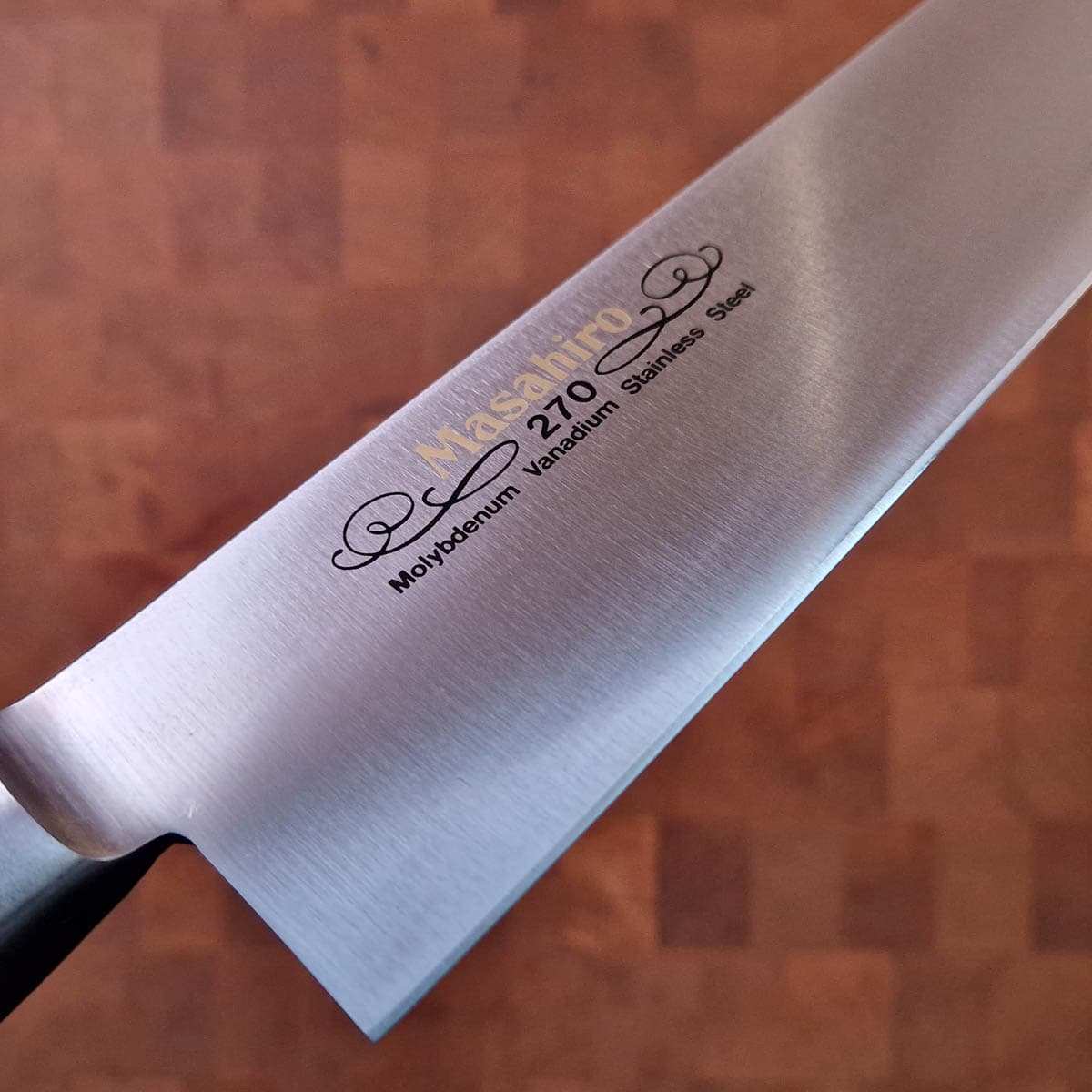 27cm Kokkekniv, MV-PRO - MASAHIRO bilde 2