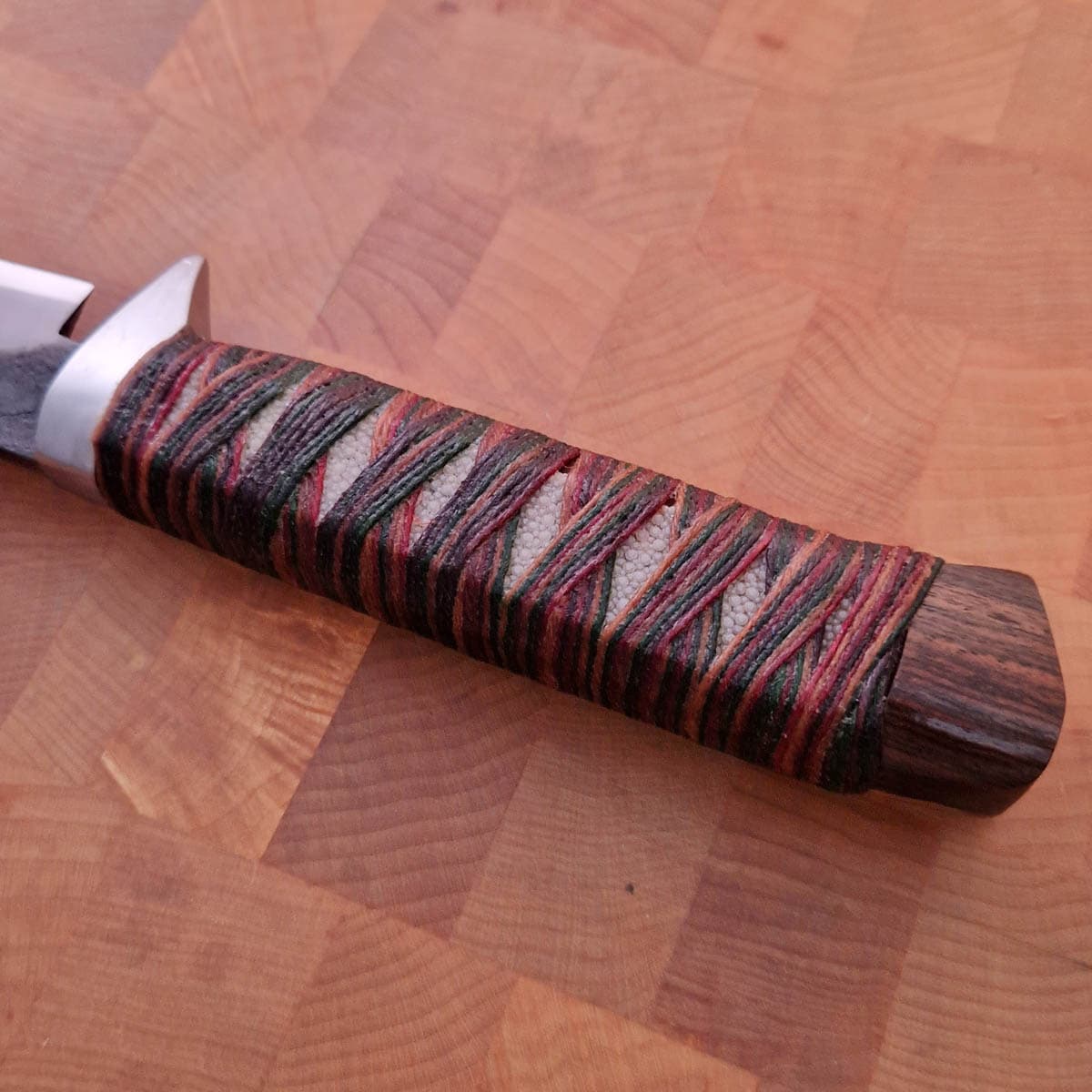 12cm Jaktkniv, karbonstål - RED ORCA bilde 4