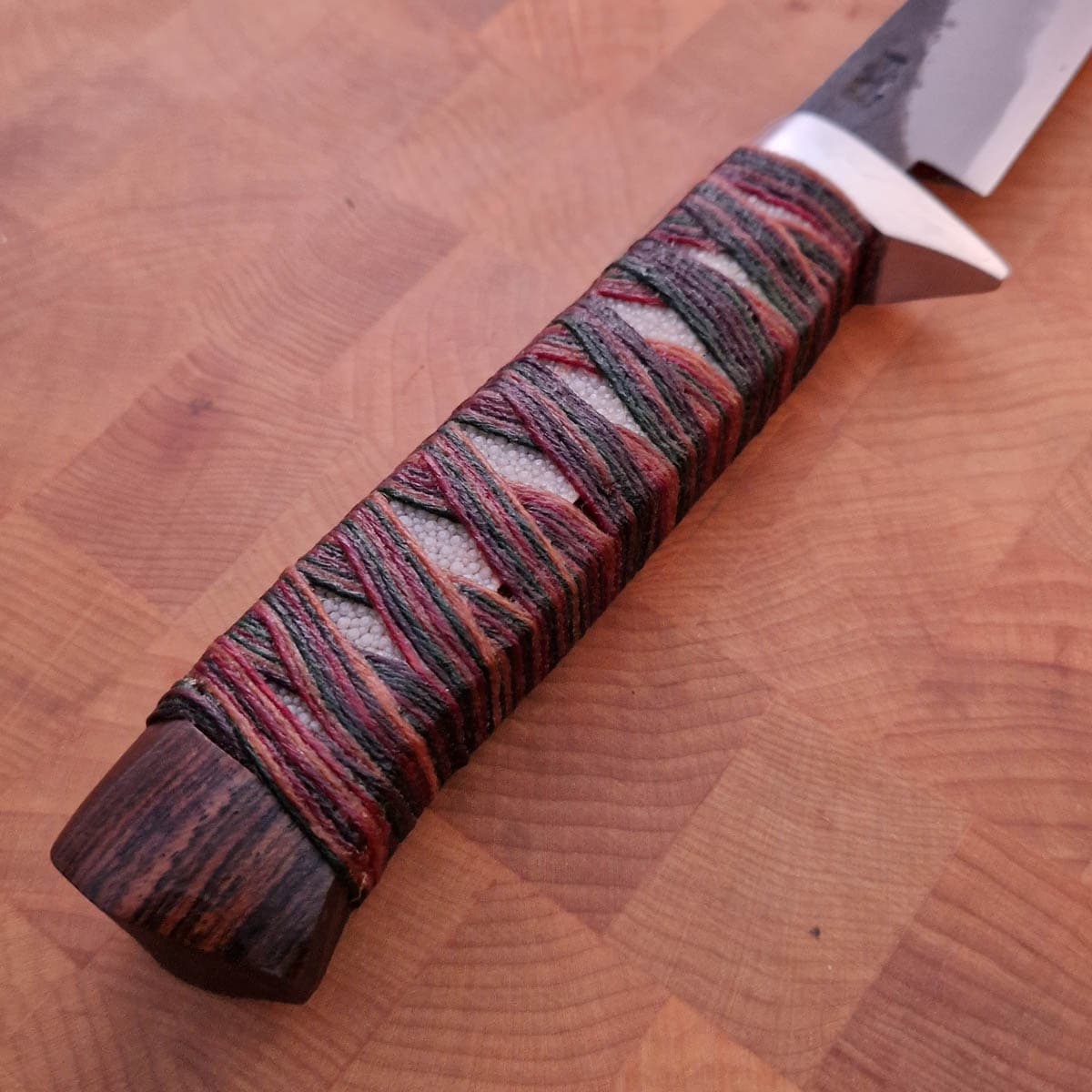 12cm Jaktkniv, karbonstål - RED ORCA bilde 5