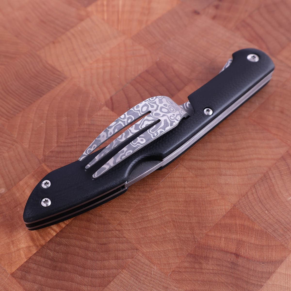 Biffgaffel, foldbar m/ damask - SAJI bilde 2