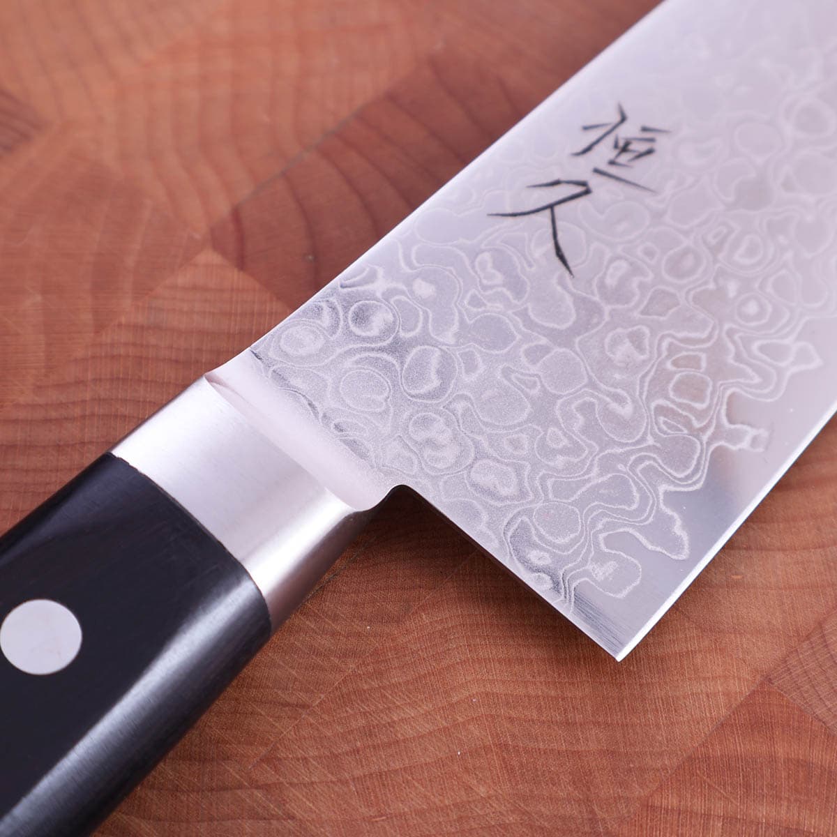 16.5cm Grønnsakskniv (santoku), damask, AUS10 - HARUYUKI bilde 2
