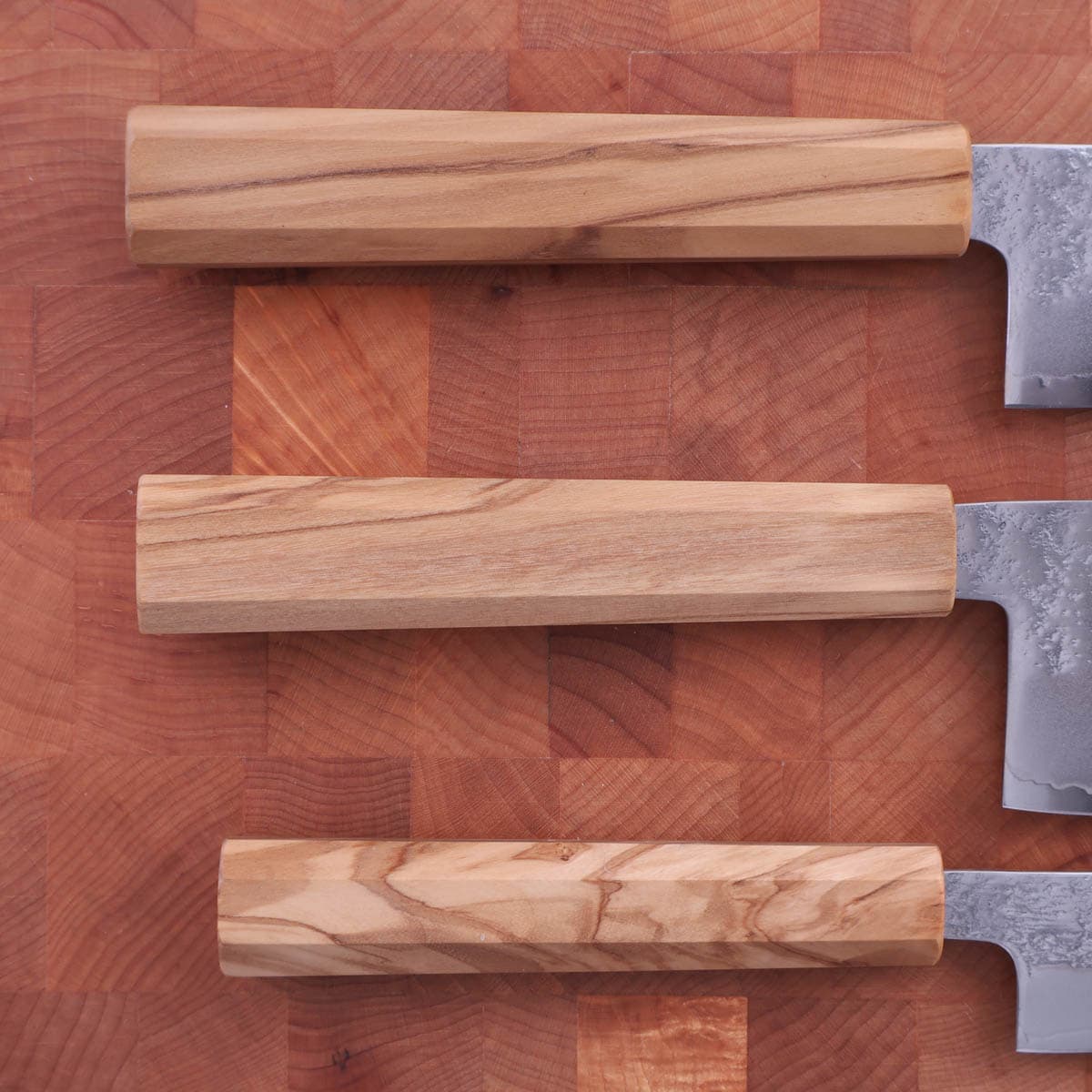 Knivsett, Gyuoto, Santoku, &amp; Petty, AUS8 - Hatsukokoro bilde 4