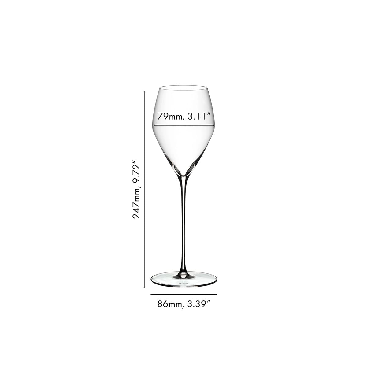 8 stk. Champagne - RIEDEL VELOCE bilde 3