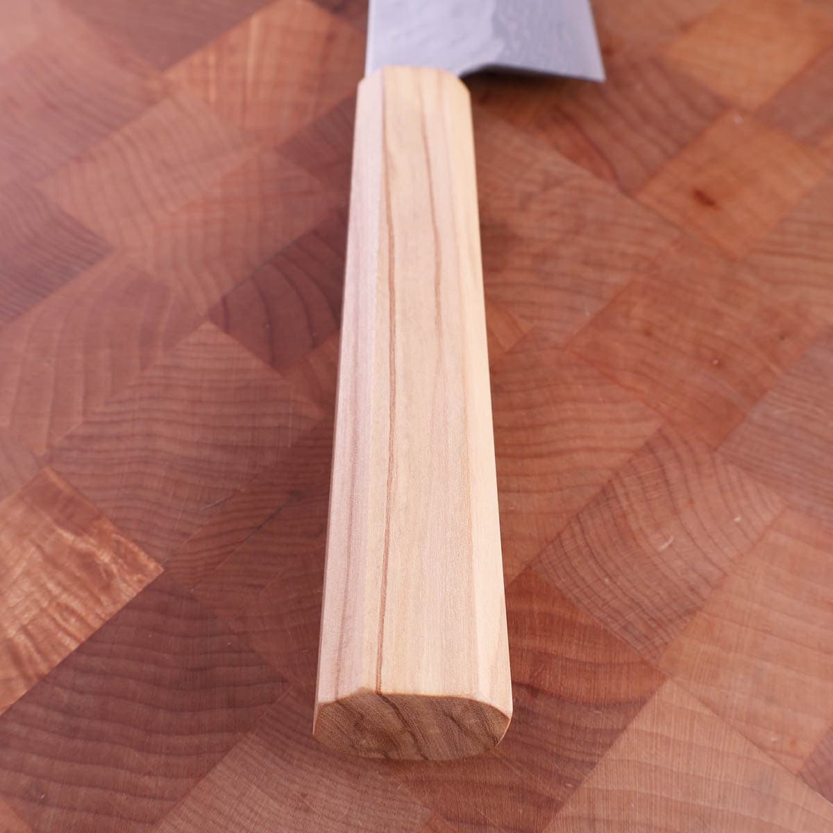 18cm Grønnsakskniv (santoku), Vg10 damask/tsuchime - NIGARA HAMONO bilde 3