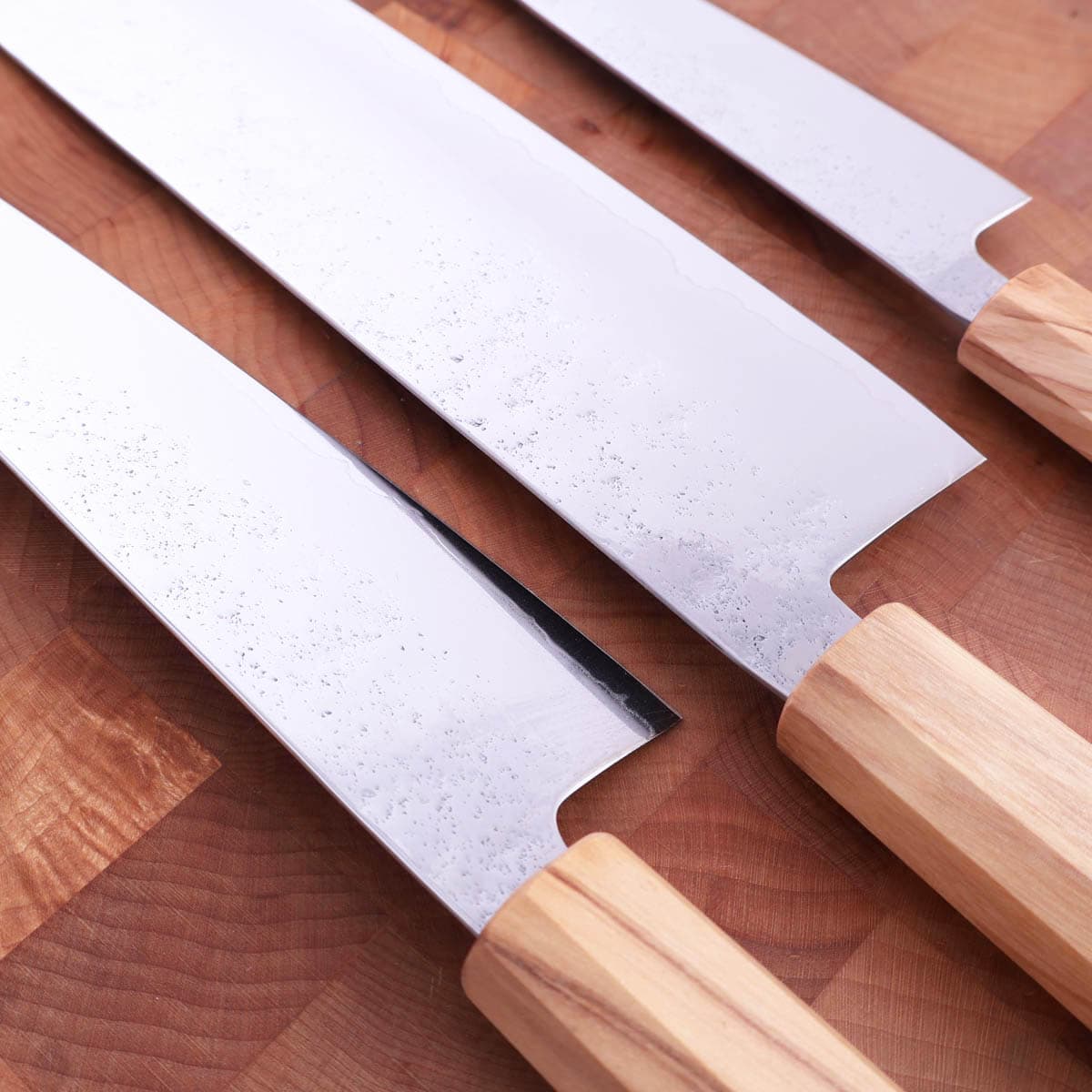 Knivsett, Gyuoto, Santoku, &amp; Petty, AUS8 - Hatsukokoro bilde 2