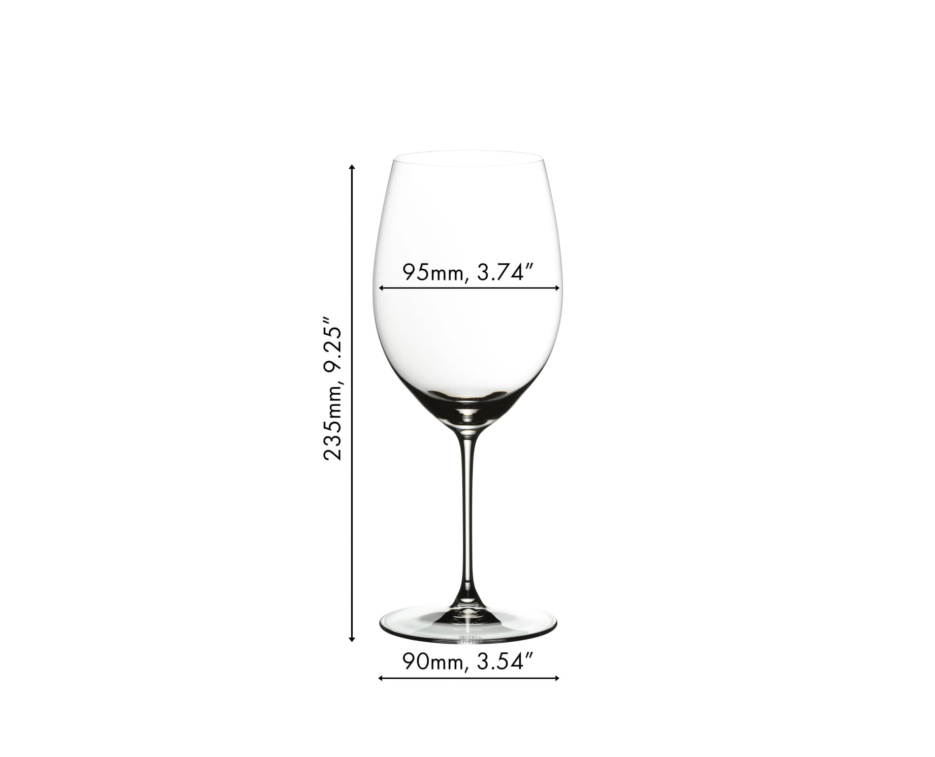 8 stk. Cabernet/Merlot - RIEDEL VERITAS bilde 4
