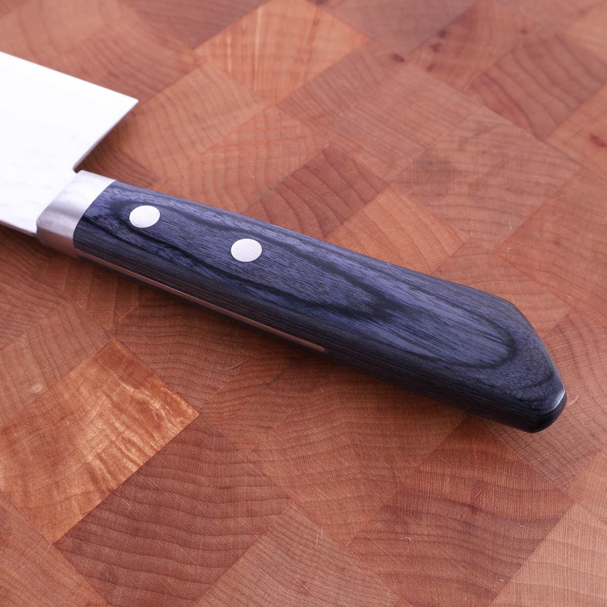 18cm Grønnsakskniv (Nakiri) VG1, Blå - MASUTANI bilde 3