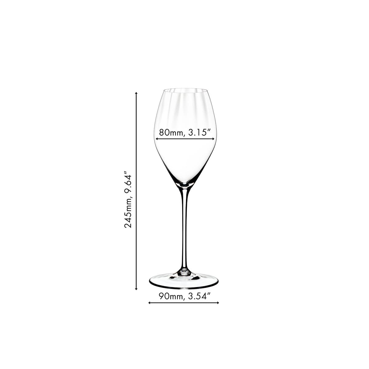 8 stk. Champagne - RIEDEL PERFORMANCE bilde 3