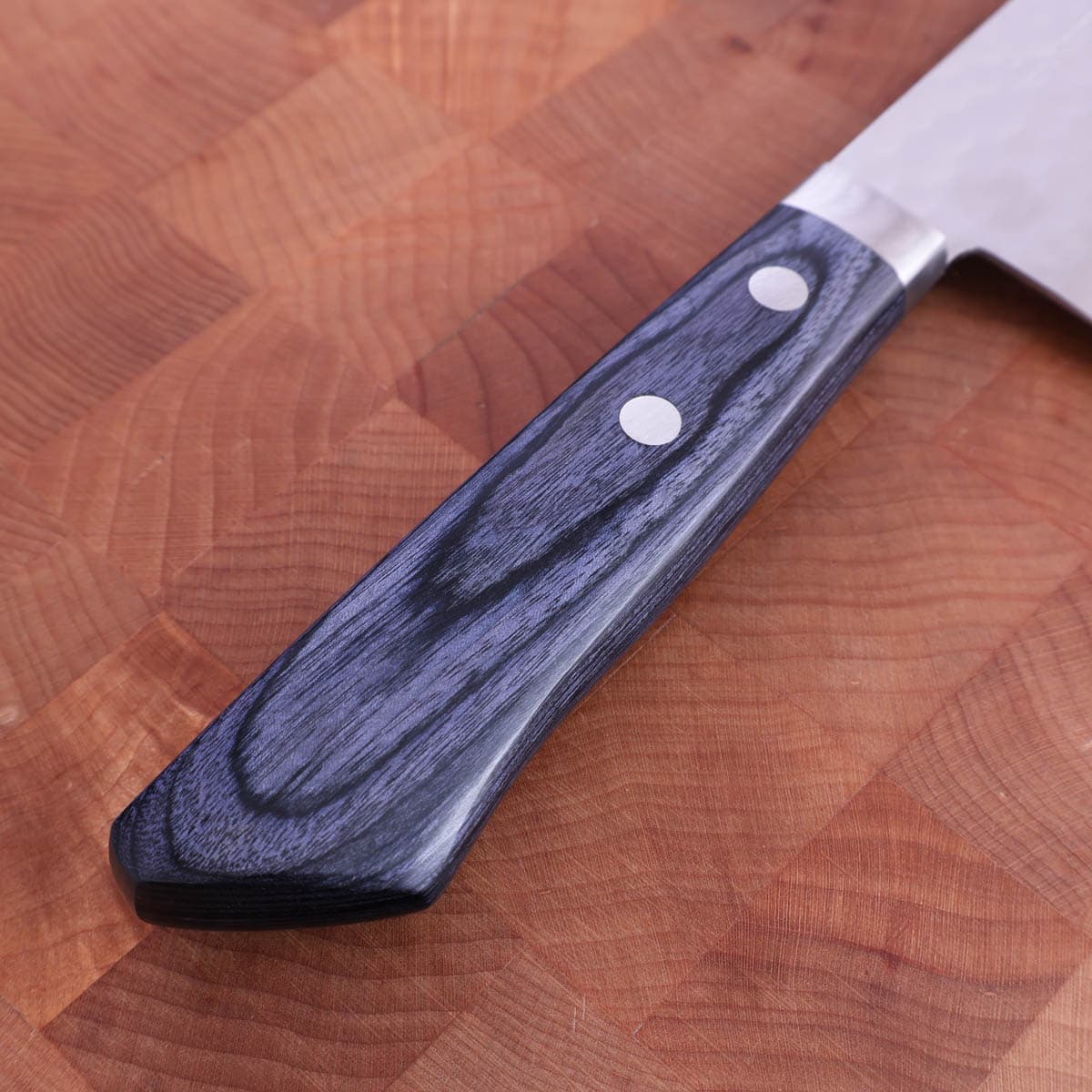 18cm Grønnsakskniv (Nakiri) VG1, Blå - MASUTANI bilde 4
