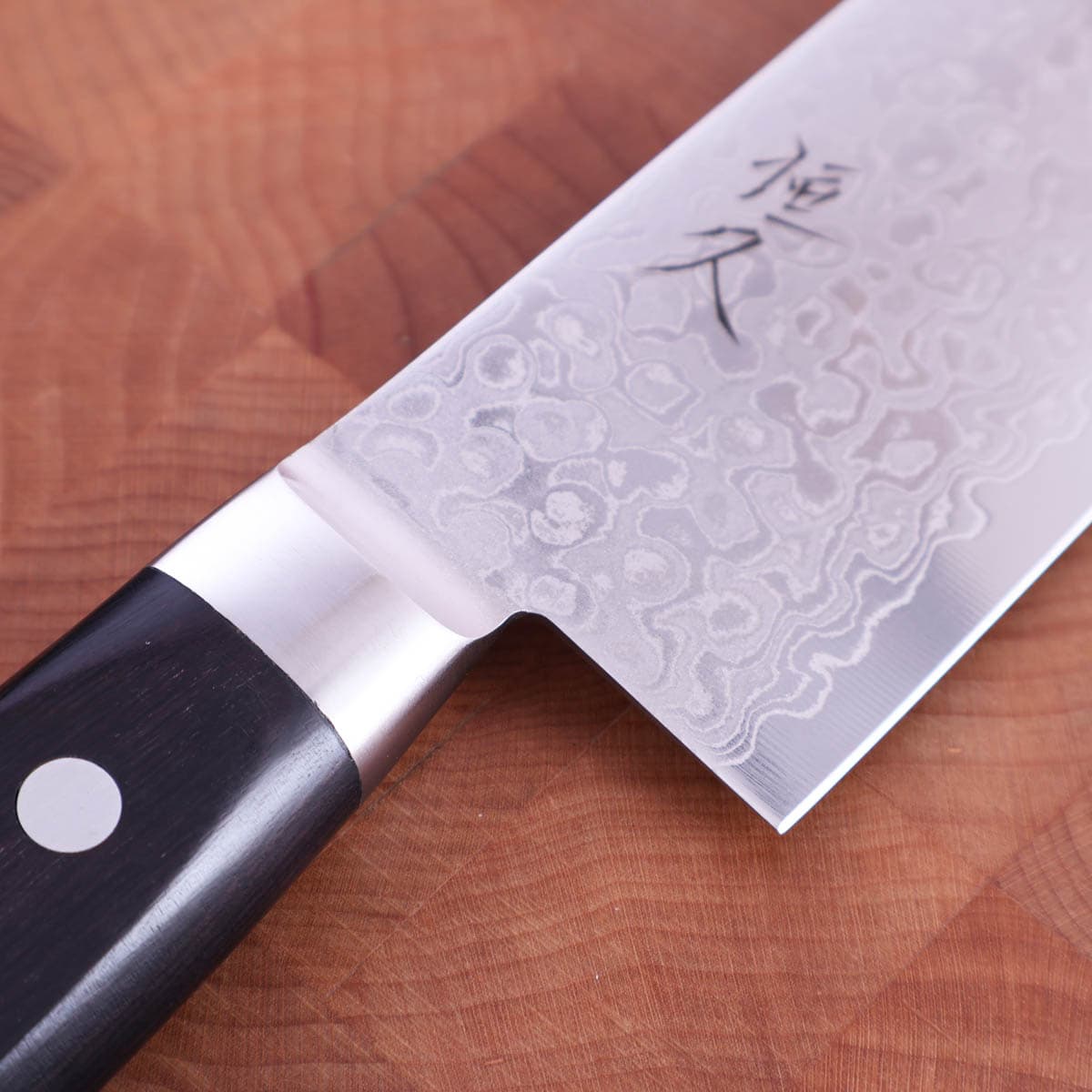 16.5cm Grønnsakskniv (nakiri), damask, AUS10 - HARUYUKI bilde 2