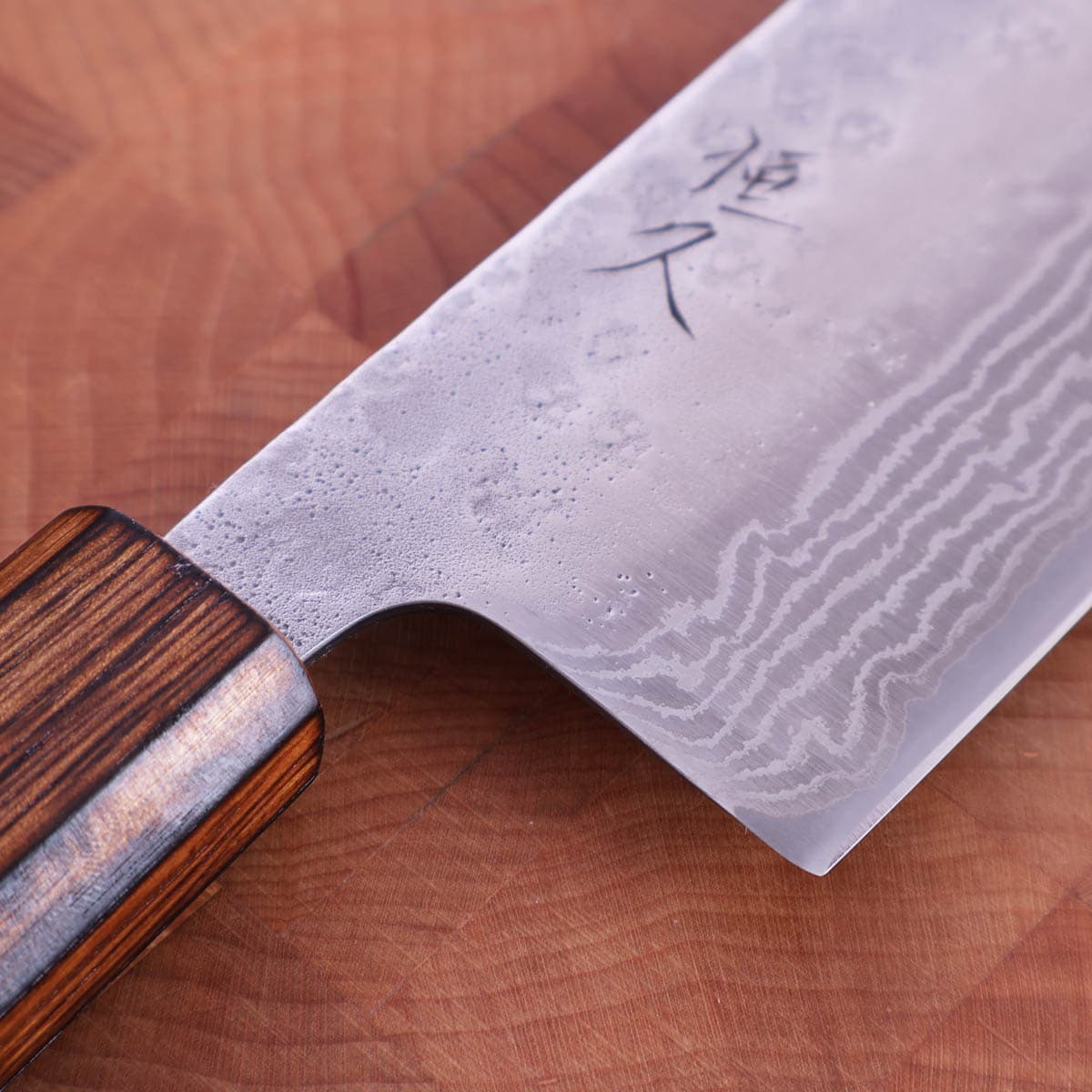 17cm Grønnsakskniv (Nakiri), Tsuchime/Damask,  440C - HARUYUKI bilde 2