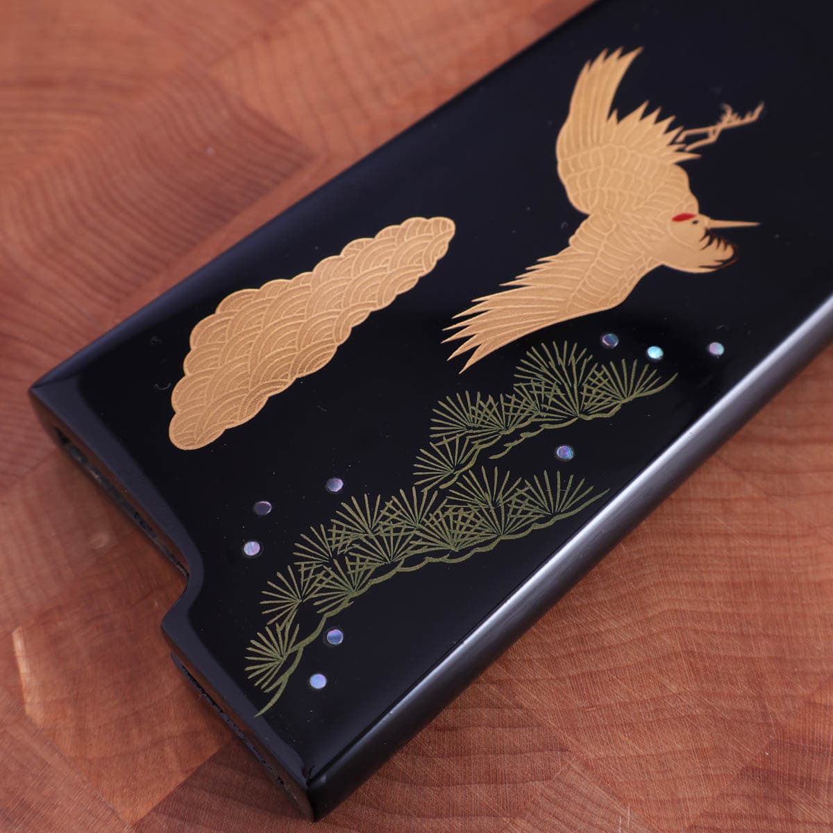 21cm Kokkekniv (gyoto), "Golden Crane" damask, R2 - SAJI bilde 7