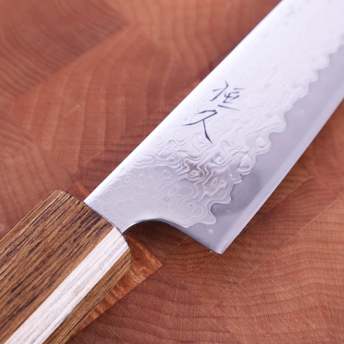 13,5cm Universalkniv, Mirror damask, Eik, VG10 - HARUYUKI bilde 2