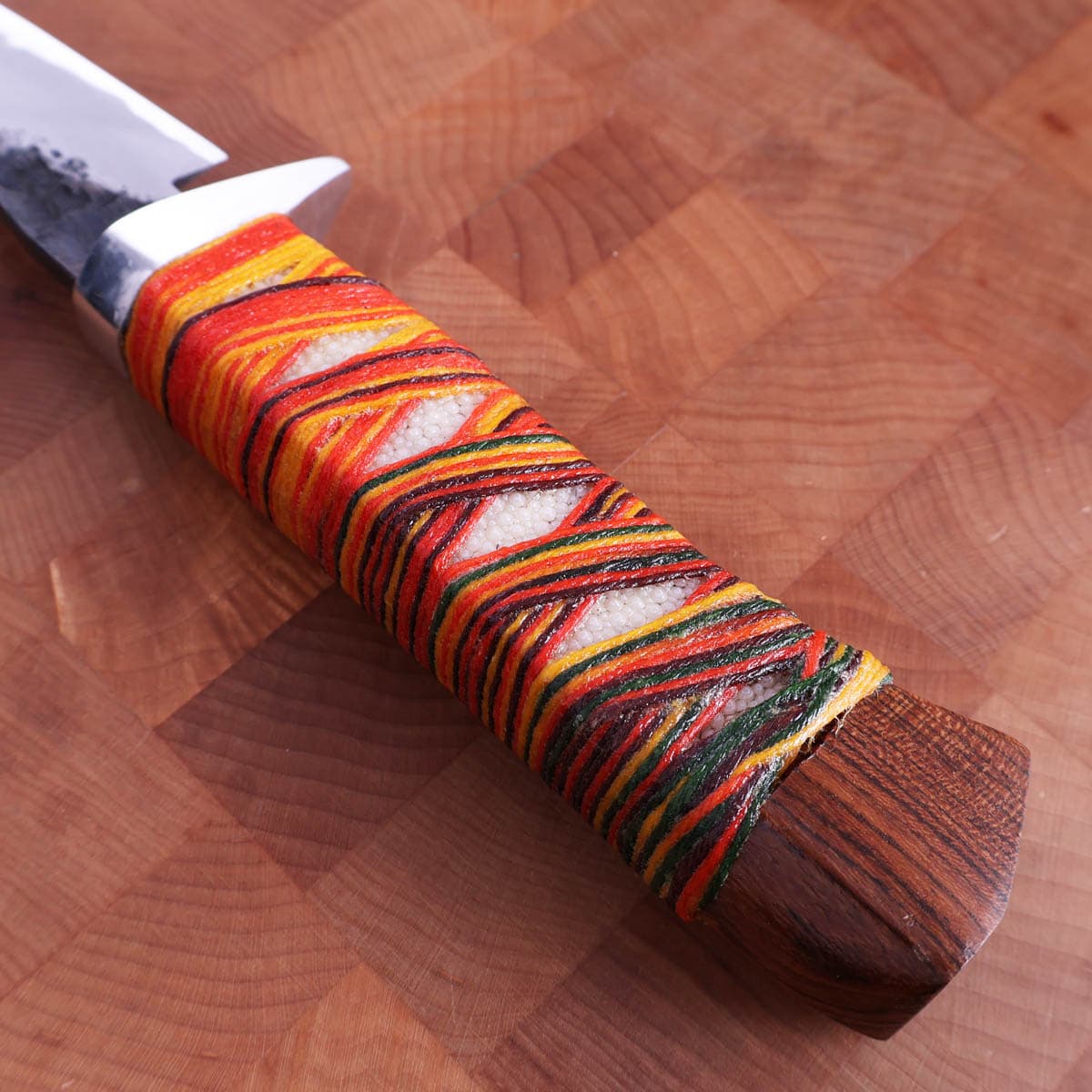 9cm Jaktkniv, karbonstål - RED ORCA bilde 6