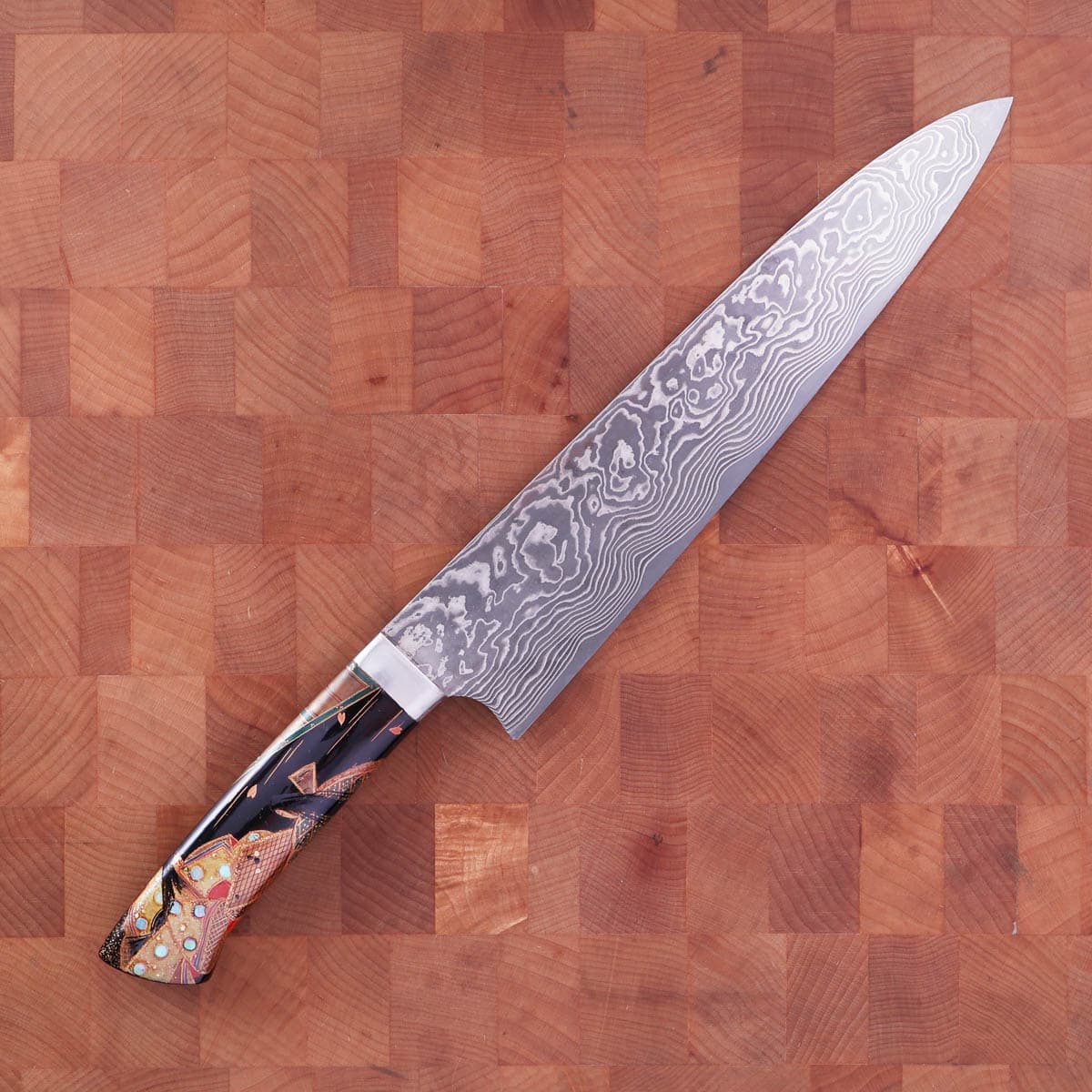 24.5cm Kokkekniv (gyoto) "Genji Monogatari", VG10 - SAJI bilde 2