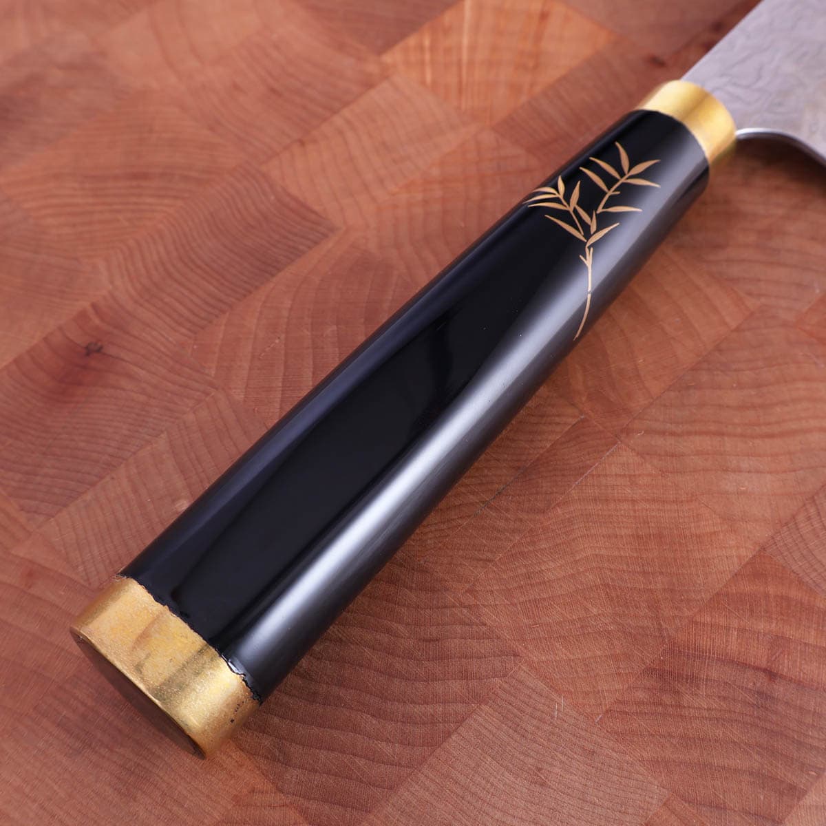 21cm Kokkekniv (gyoto), "Golden Crane" damask, R2 - SAJI bilde 6