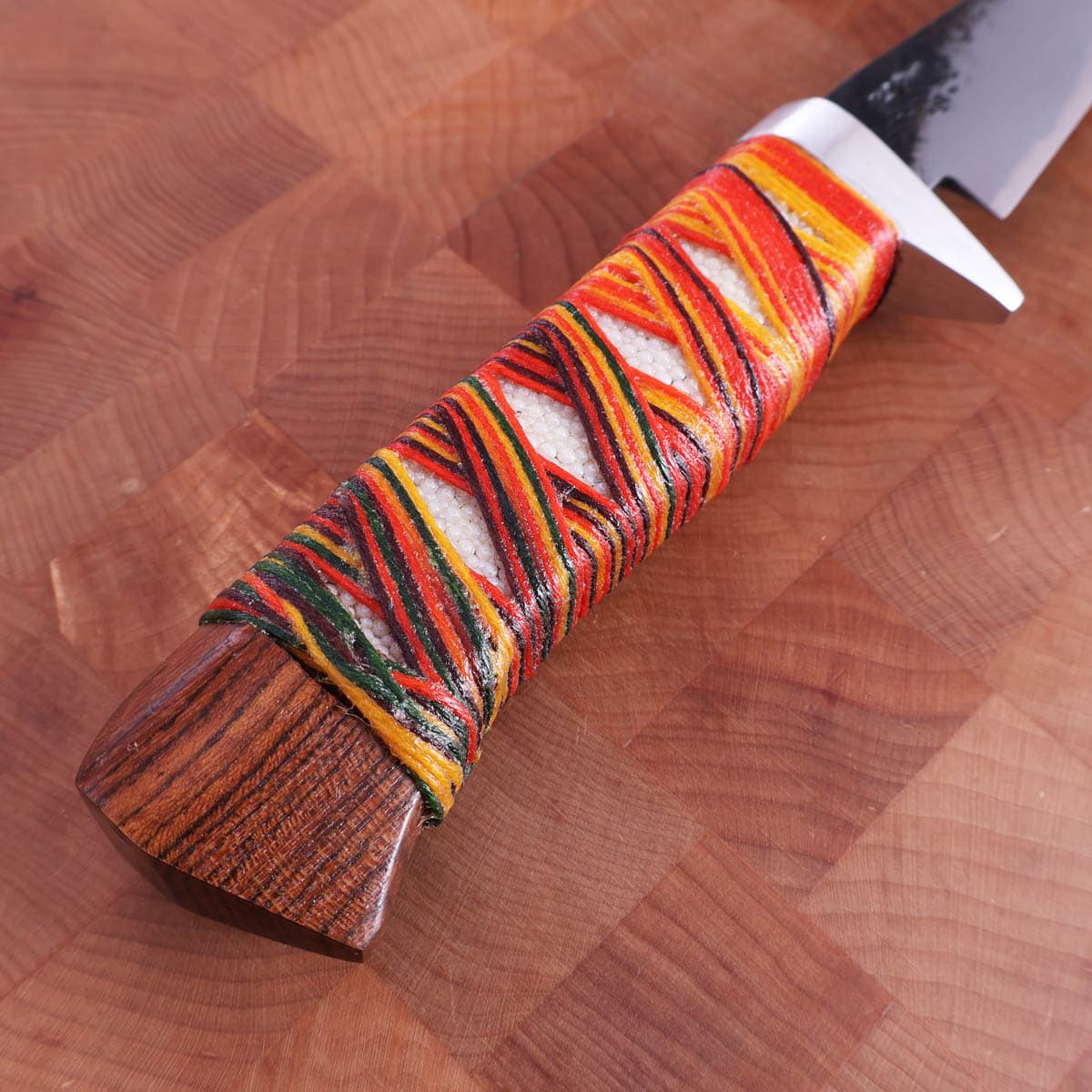 9cm Jaktkniv, karbonstål - RED ORCA bilde 5