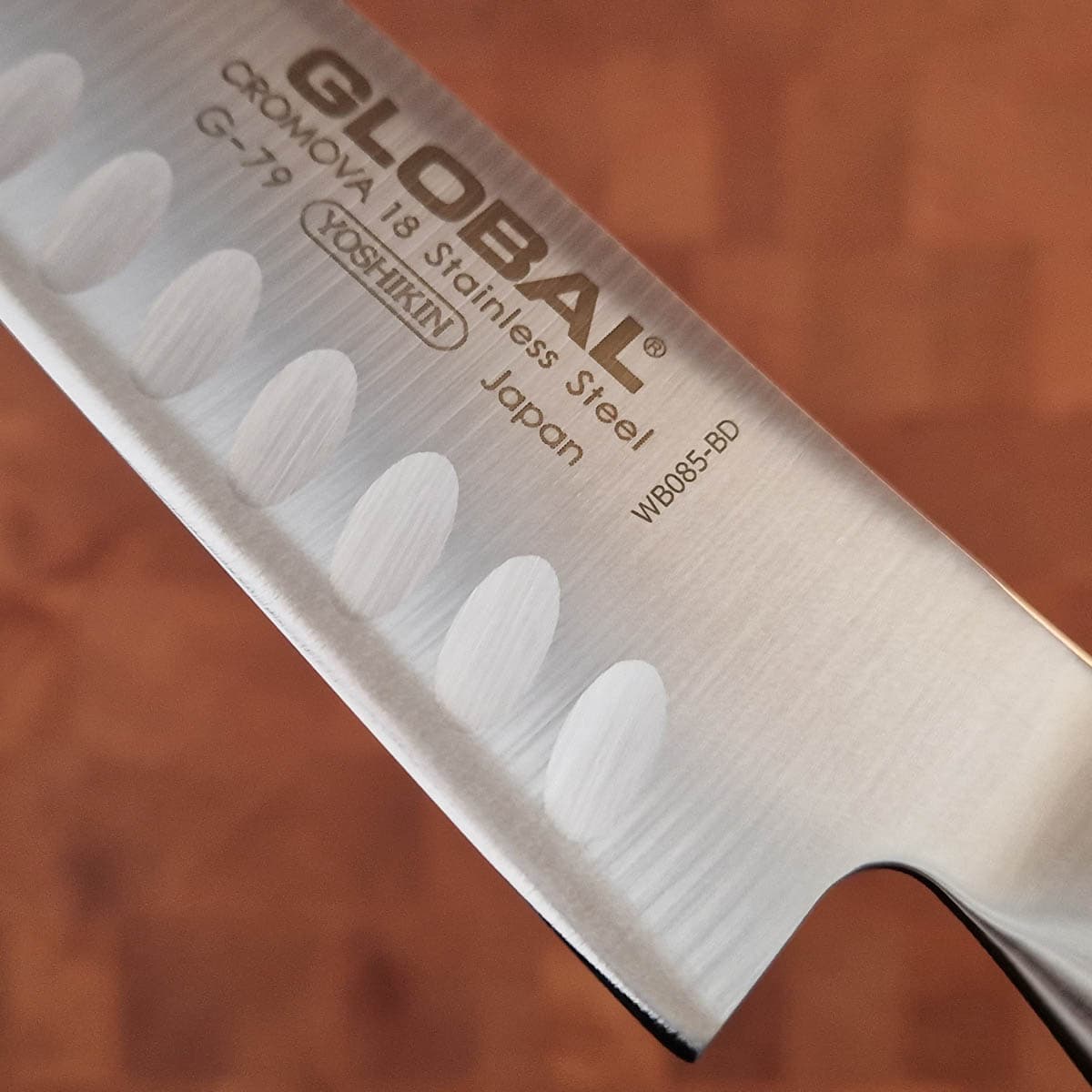 16cm Kokkekniv (gyoto) m/dimpler - GLOBAL bilde 2