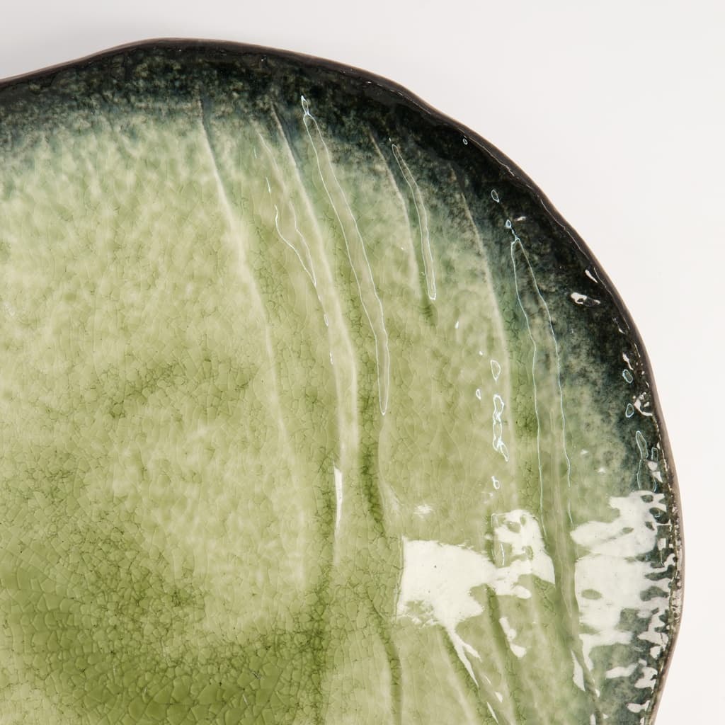 Tallerken "Yamasaku Green" 28x3.5cm - Tokyo design studio bilde 4