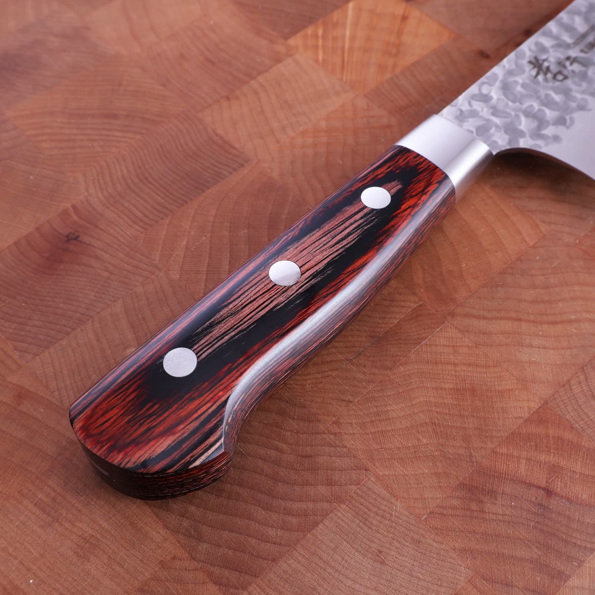 18cm Grønnsakskniv (santoku), Western/Damask, VG10 - Sakai Takayuki bilde 4