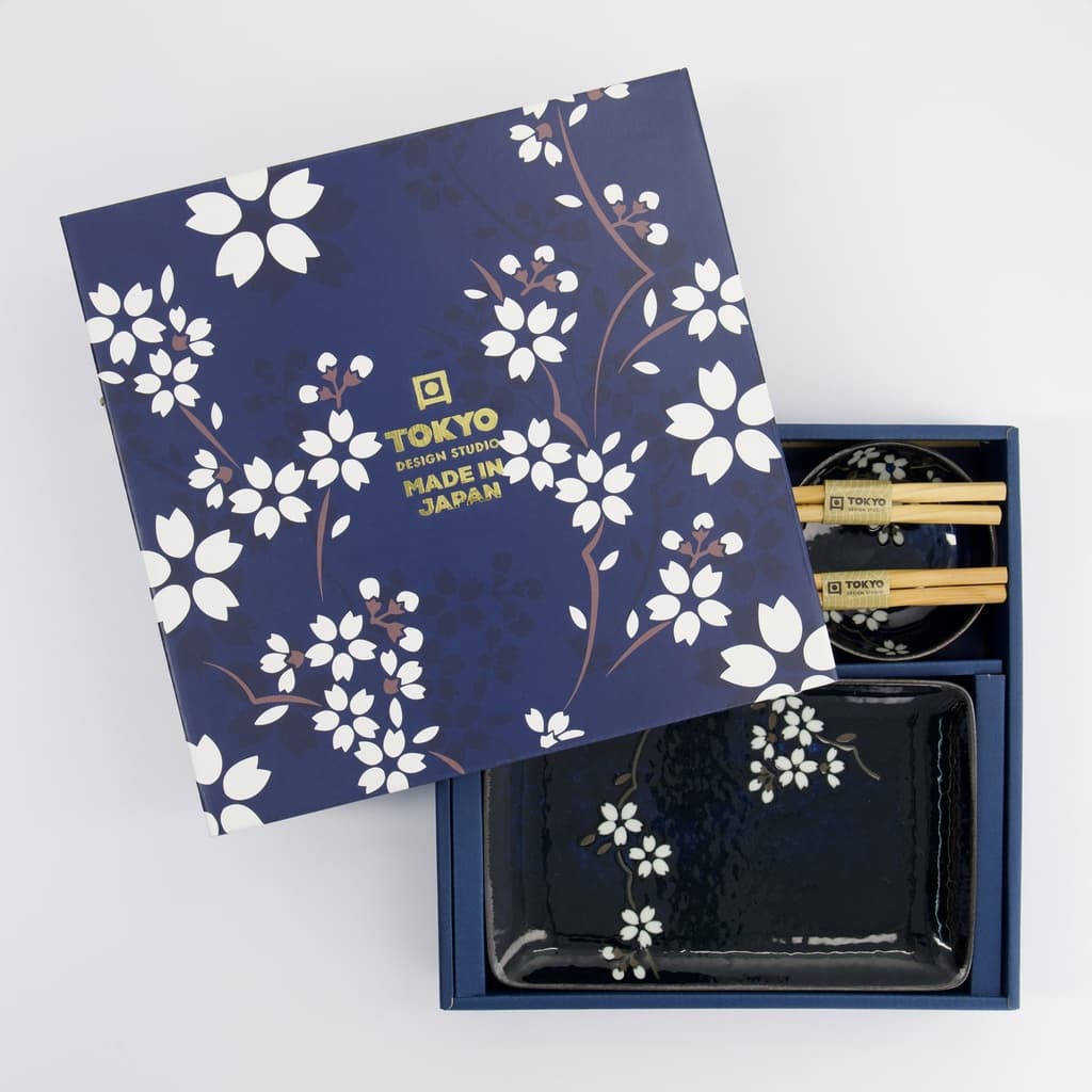Sushisett 6 deler "Blue Sakura" - Tokyo Design Studio bilde 7