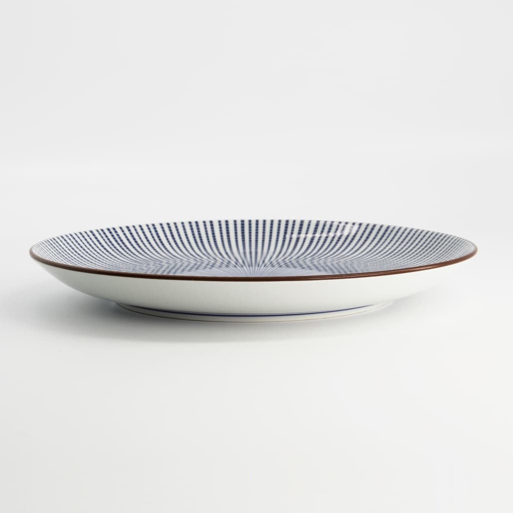 Tallerken "Sandan Blue" 25cm  - Tokyo Design Studio bilde 3
